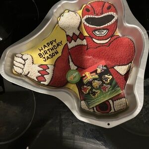 Vintage Wilton Power Rangers Aluminum Cake Pan